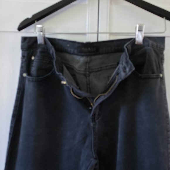 MAX & LIU Women's Jeans Black Soft as Butter - Picture 2 of 8